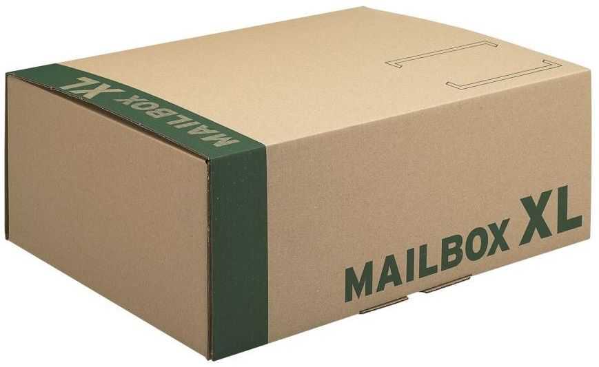 Paketbox "Post" portooptimiert, braun 460 x 333 x 174 mm (DIN C3)