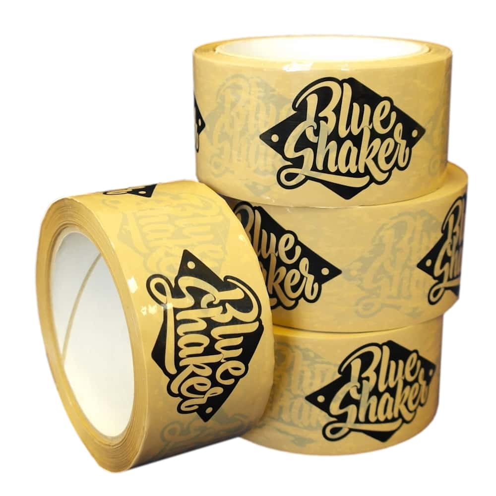 PP Klebeband braun, individuell bedruckt, Naturkautschuk, 48 mm x 66 m, 25 µ, 1-farbig