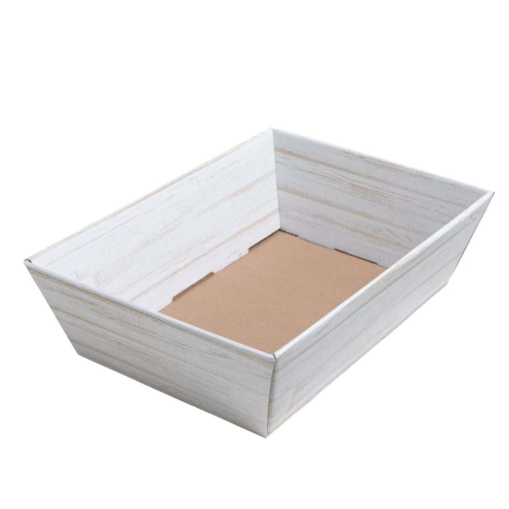 Präsentkorb viereckig 200 x 275 x 80 mm Shabby