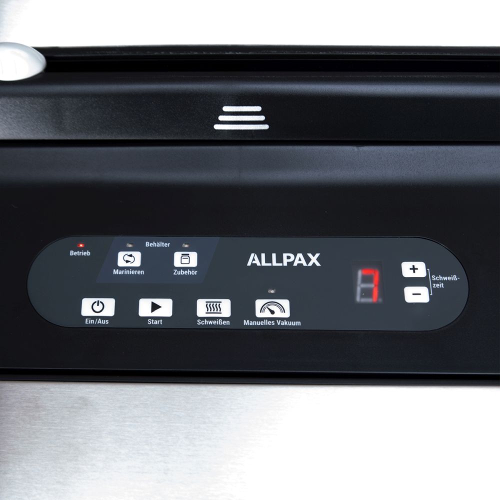 Allpax Vakuumiergerät P 255 schwarz