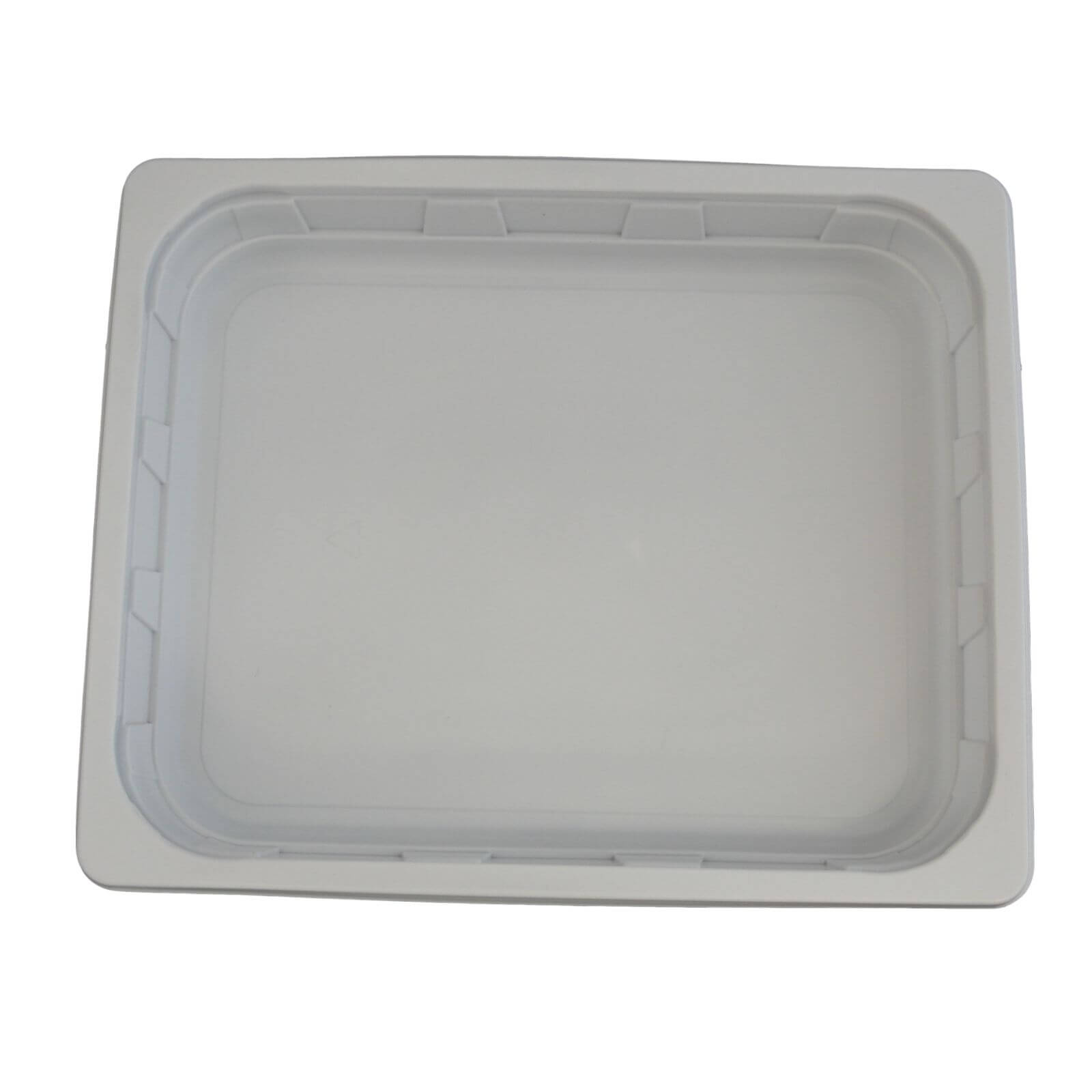 Siegelschale PP 1/2 Gastronorm weiß, 325 x 265 x 50 mm (3400 ml)