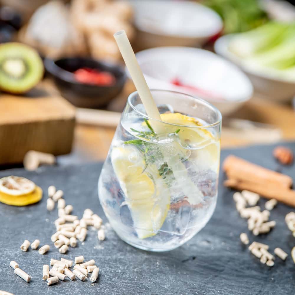 Mehrweg Strohhalme 8 x 140 mm