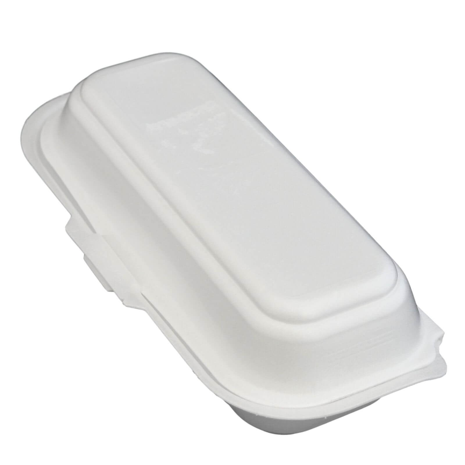 Thermo-Klappbox Hot-Dog, XPS Styropor weiß, 210 x 90 x 58 mm
