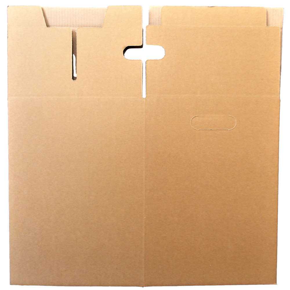 Papphocker 1-teilig braun