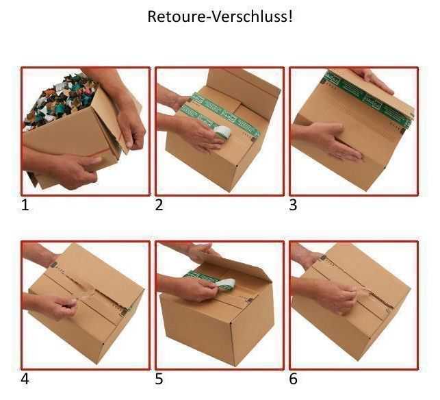 Versandkarton "Premium SuperFlap" mit Steckboden, 1-wellig 193 x 193 x 290 mm