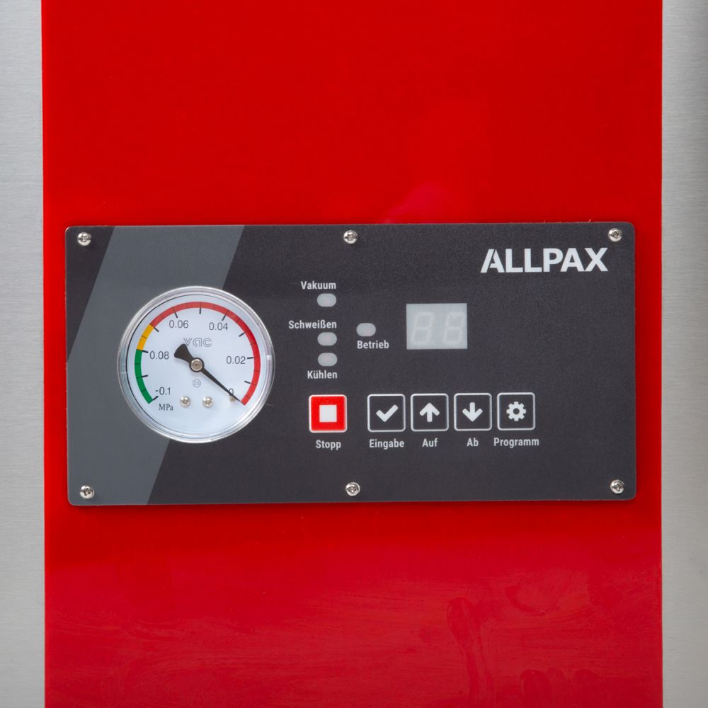 Allpax Kammervakuumierer KV 415 - 2 Schweißbalken