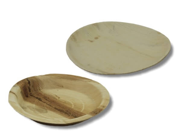 Bio Teller Palmenblatt kompostierbar rund, 25 x 2,0 cm