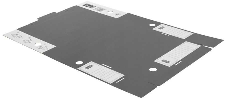 Archivboxen "Select 80/100" grau 315 x 260 x 76 mm (DIN A4+)