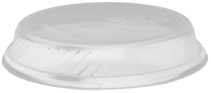 Deckel transparent für Mehrweg Menüteller ungeteilt Ø 220 mm Deckel transparent für Mehrweg Menüteller ungeteilt Ø 220 mm