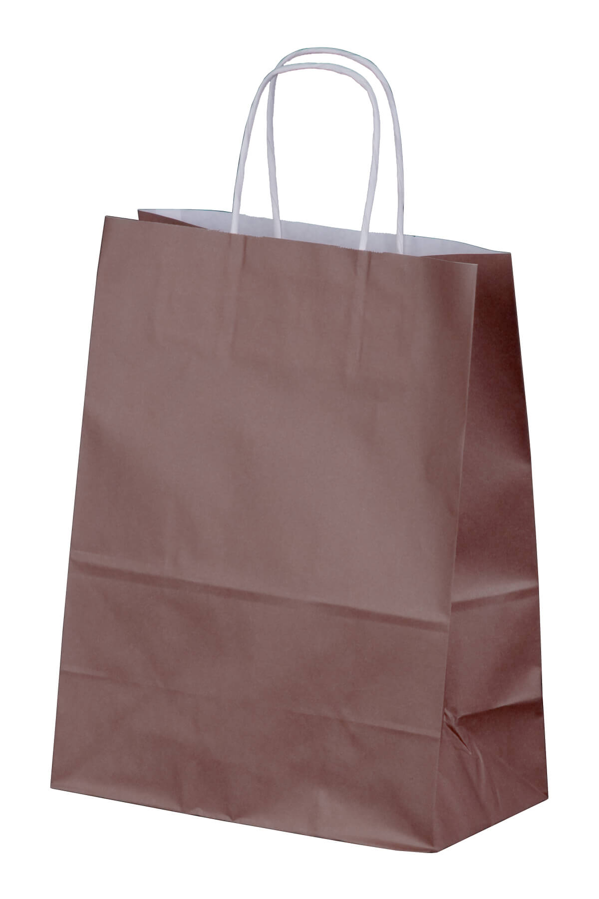 Color-Papiertragetasche, dunkelbraun, 230 x 120 x 300 mm