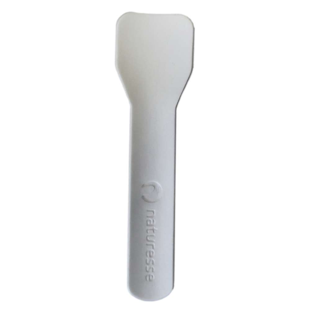 BIO Einweg Eislöffel 95 mm, Papier, weiß