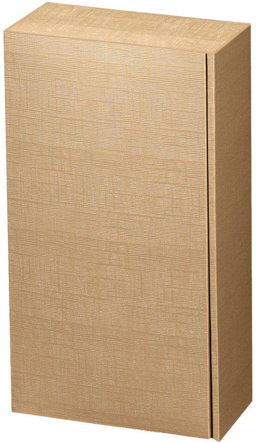 Geschenkbox Strukturprägung 2er Wein/Sekt gold/schwarz