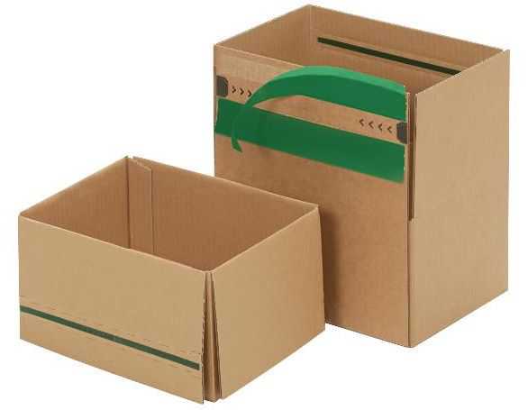 Versandkarton "Premium SuperFlap" mit Steckboden, 1-wellig 230 x 165 x 115 mm (DIN C5)