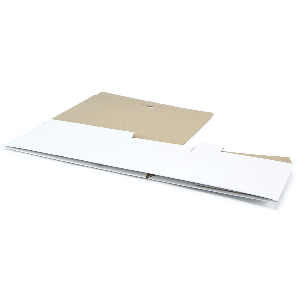 305 x 215 x 125 mm Warensendungs-Karton DIN A4 weiß