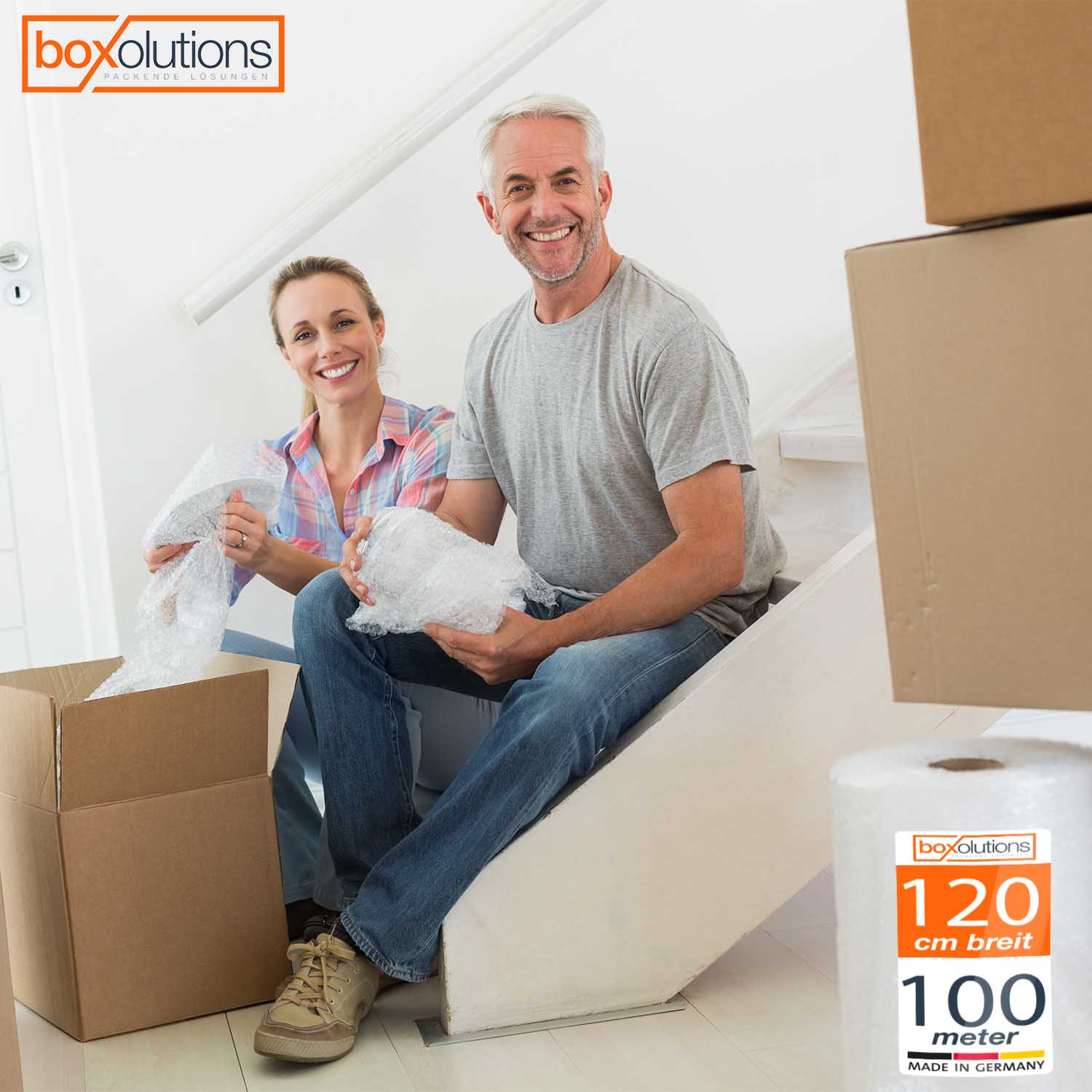 Luftpolsterfolie Standard 120 cm x 100 m