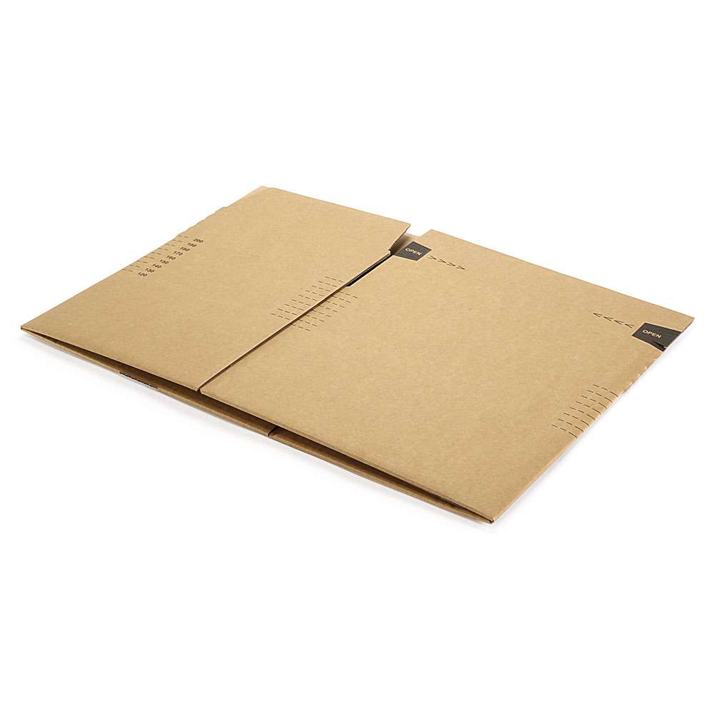 Blitzbodenkarton SK, HR, braun 265 x 195 x 120-200 mm