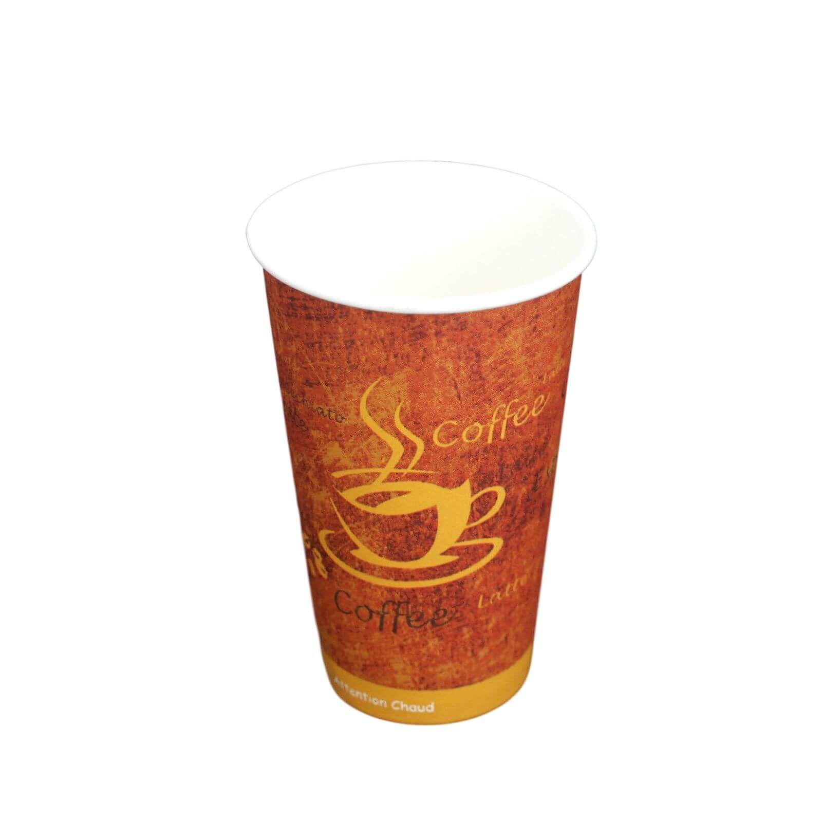 Papp Trinkbecher Coffee to go (Motiv 2) 0,4 l Ø 90 mm (16 oz)