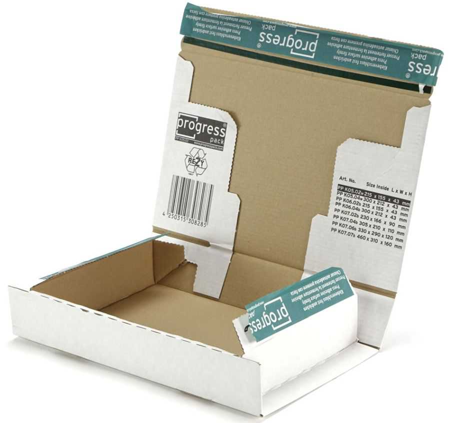 Paketbox "Premium Secure Maxi", weiß, 215 x 155 x 43 mm (DIN A5+)