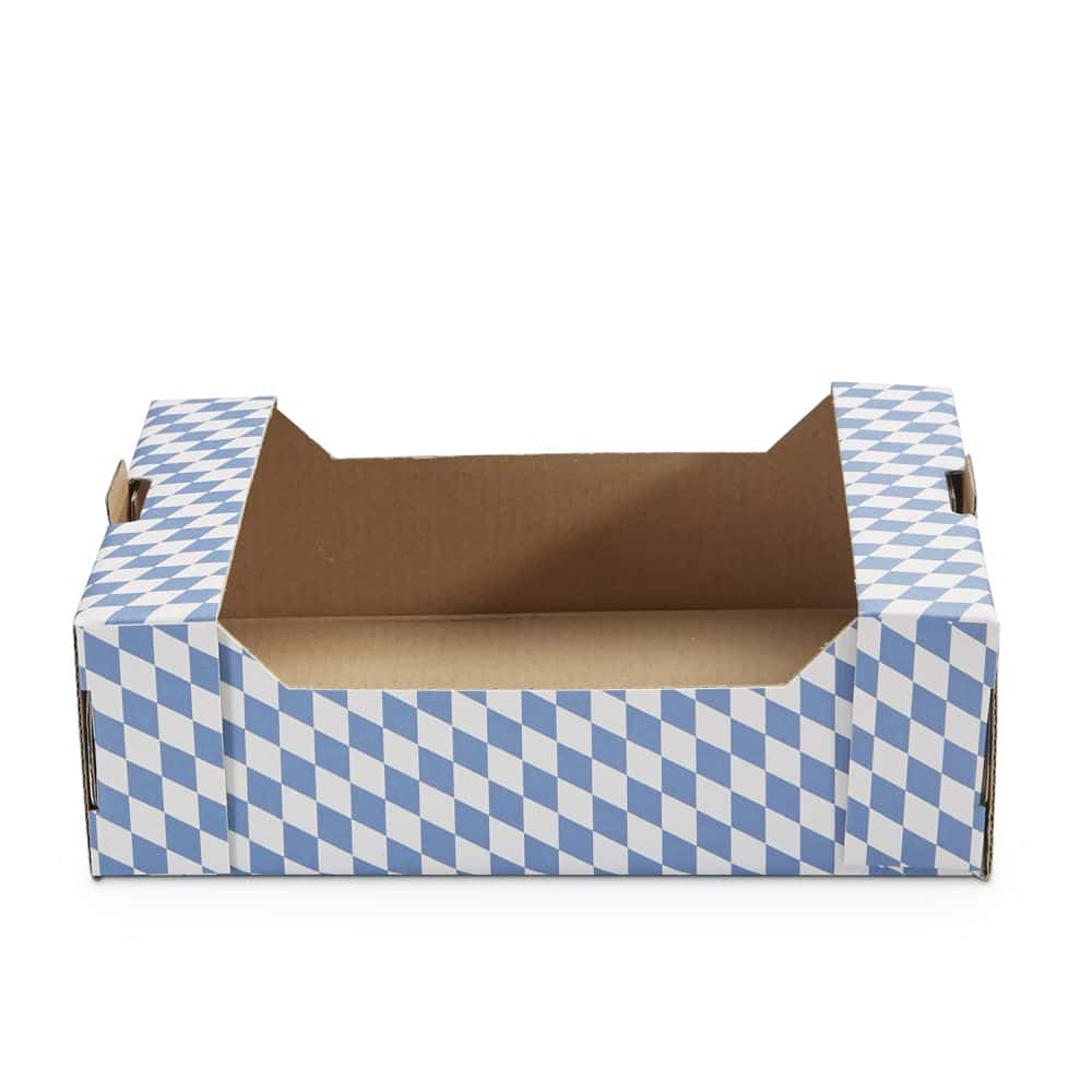 Präsentkorb Obstkiste 145 x 190 x 60 mm Bayern Raute