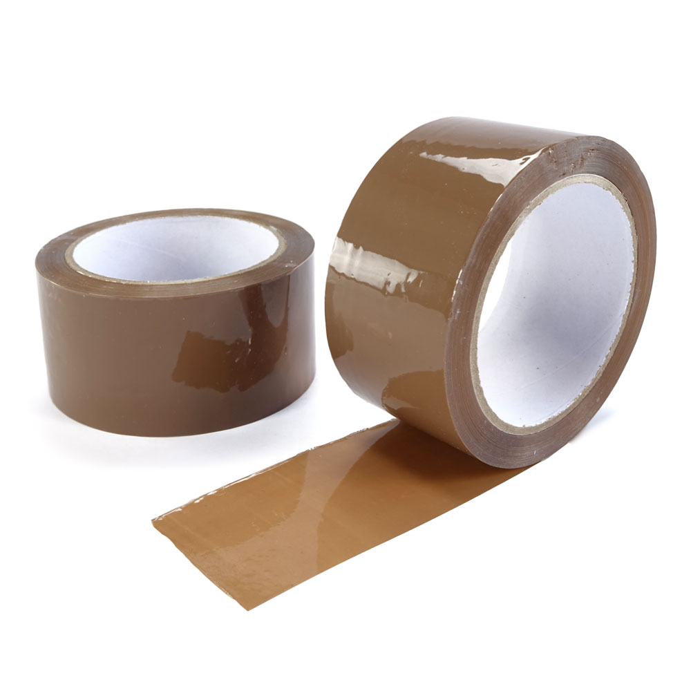 BOPP- Klebeband leise abrollend braun 50 mm x 66 m
