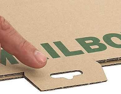 Paketbox "Post" portooptimiert, braun 331 x 241 x 104 mm (DIN C4)