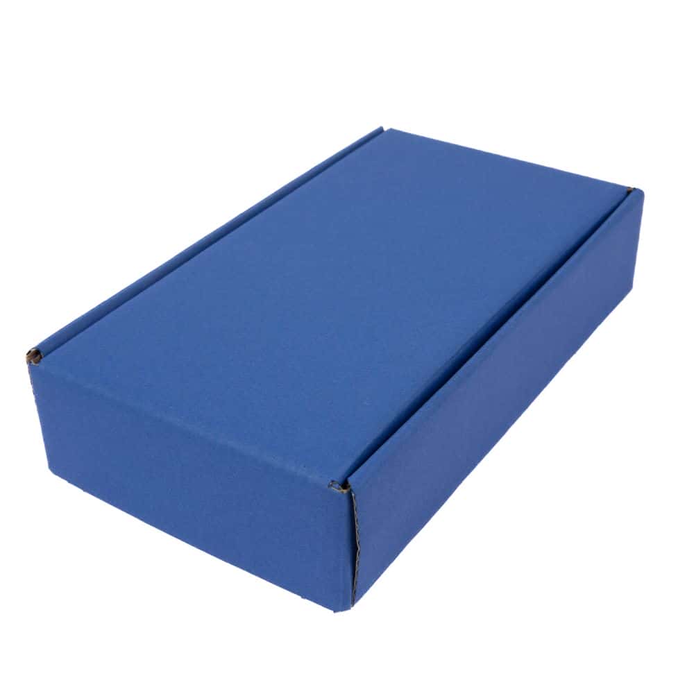 Geschenkbox Present 185 x 100 x 40 mm Saphir Blau