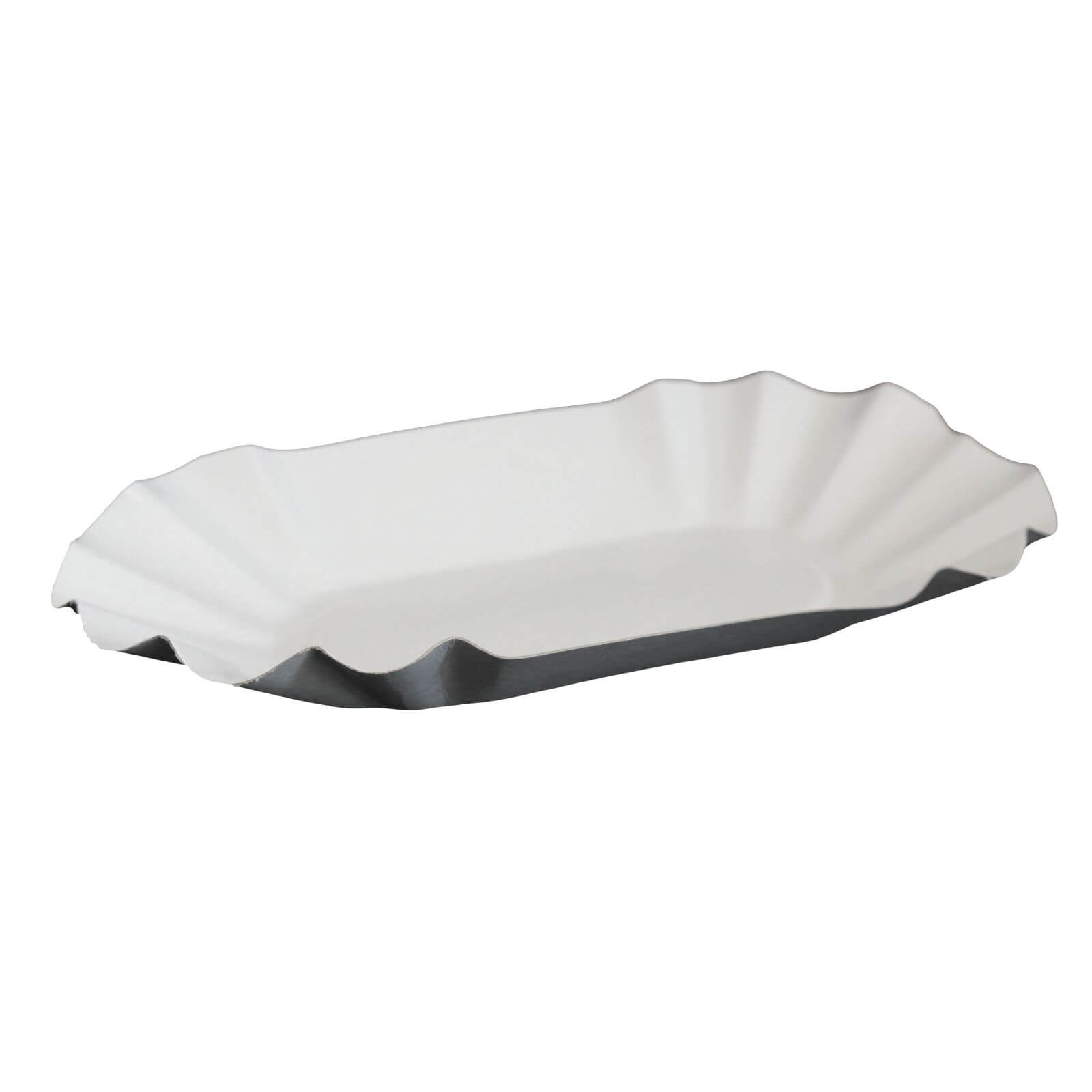 Ovale Pappschale 9 x 16 x 3 cm