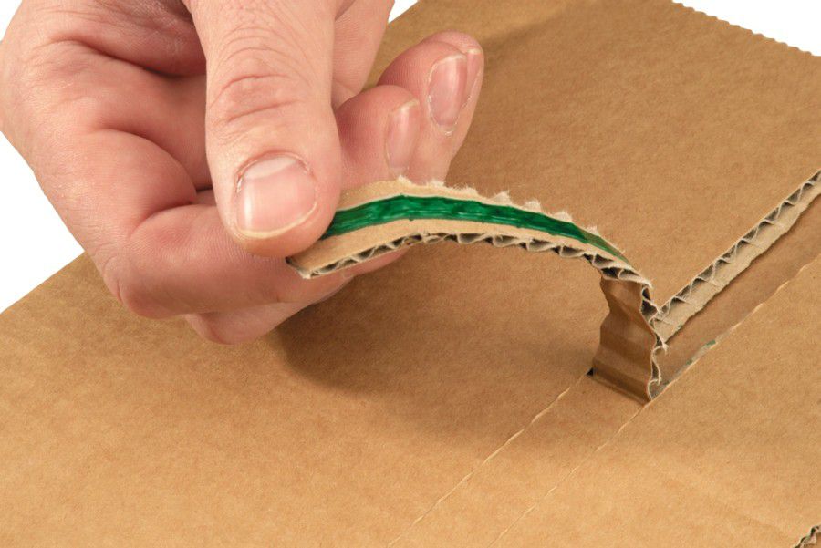 Blitzbodenkarton "Premium“ SK, HR, braun 304 x 216 x 130 - 220 mm (DIN A4)