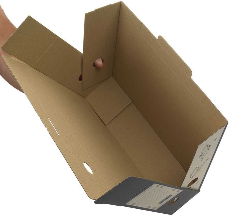 Archivboxen "Select 80/100" grau 315 x 260 x 76 mm (DIN A4+)