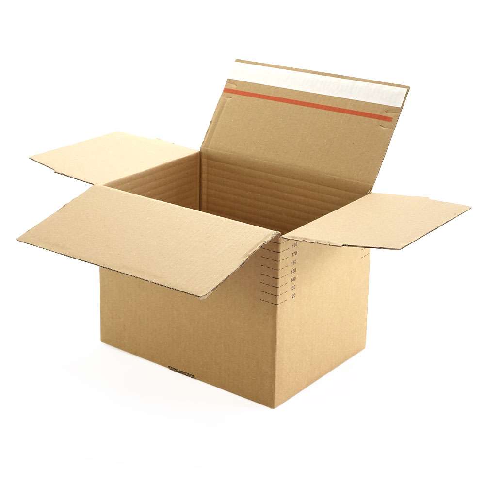 Blitzbodenkarton SK, HR, braun 265 x 195 x 120-200 mm