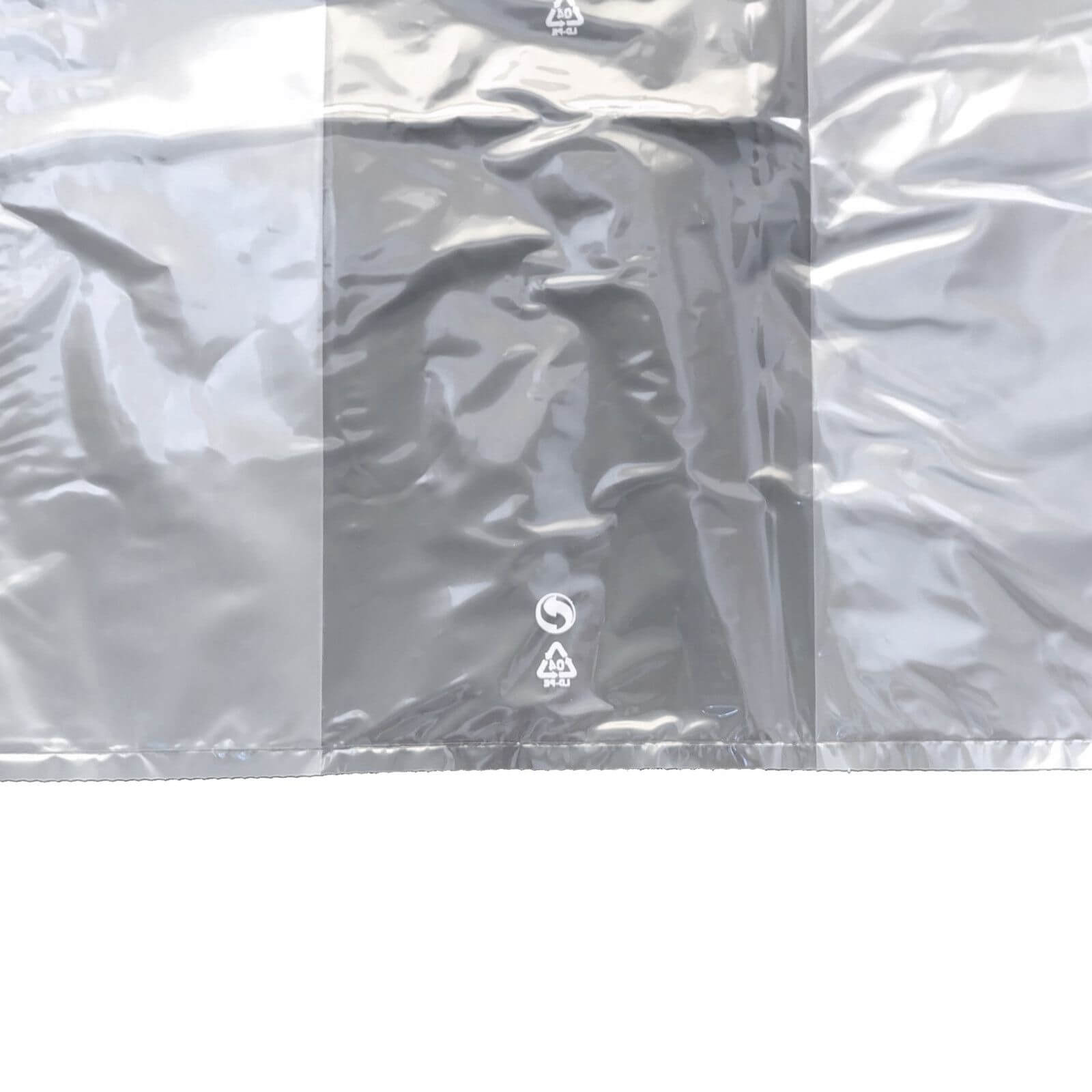 Seitenfaltensack 550 + 500 x 1300 x 0,07 mm