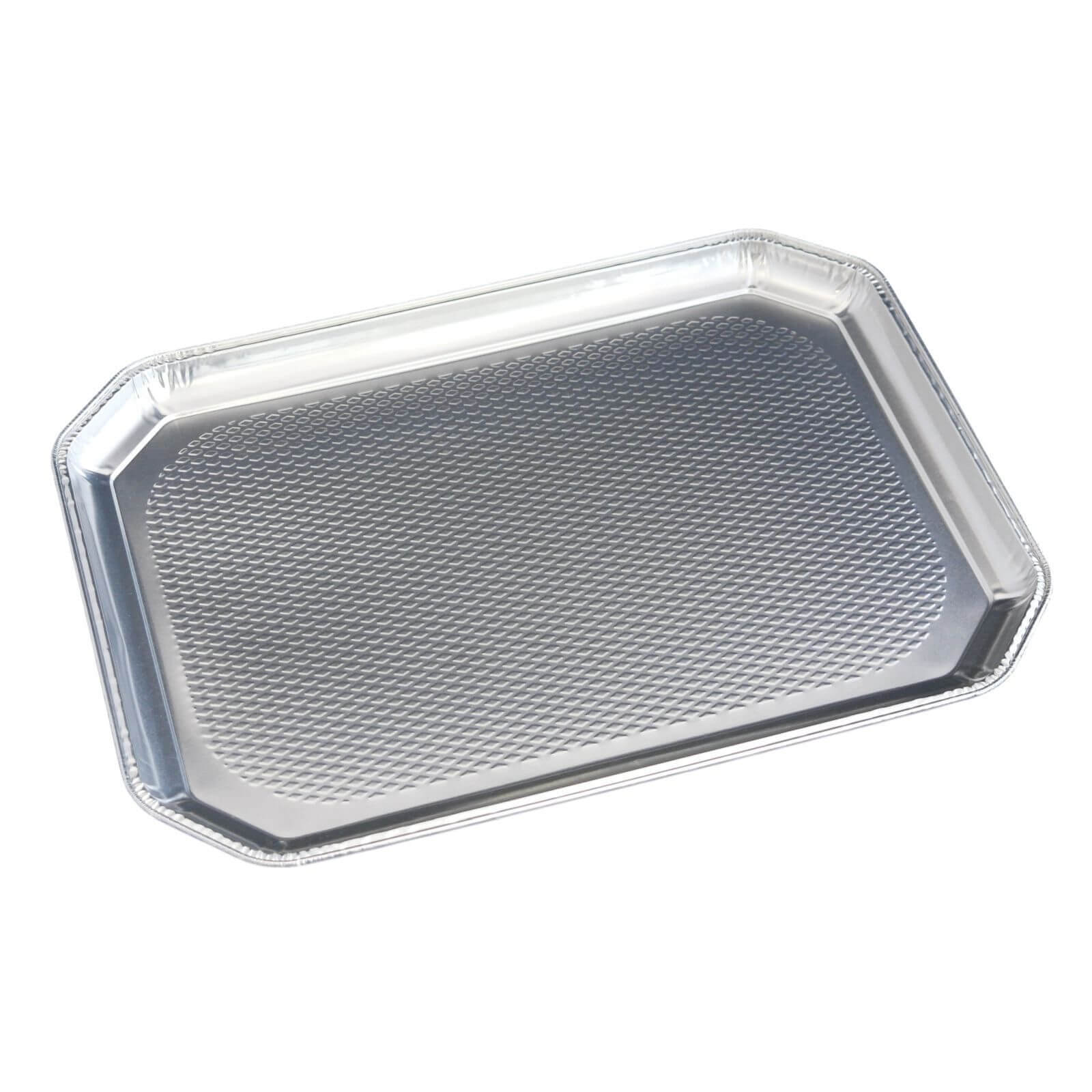 Rechteckige Alu-Servierplatte 280 x 375 mm