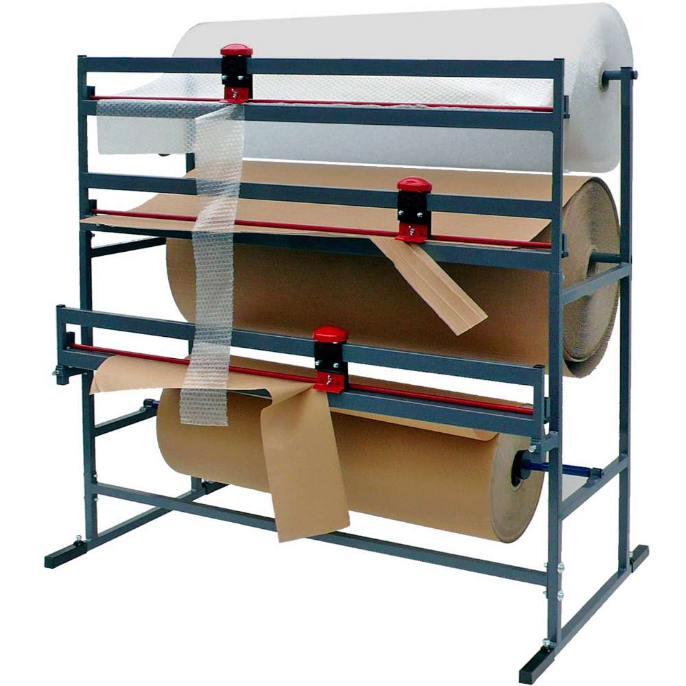 Schneidständer für 3 Rollen feststehend 750 mm