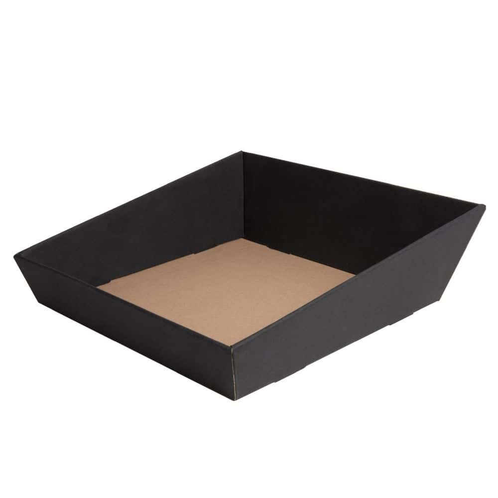 Präsentkorb quadratisch 260 x 260 mm Schwarz