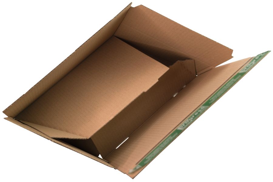 Paketbox "Premium Flix" mit Automatikboden 310 x 230 x 110 mm (DIN A4+)