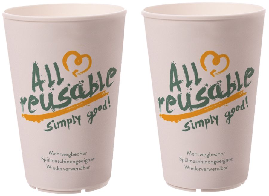 Mehrweg-Kaffeebecher To Go 0,2l (8oz) Ø 80mm