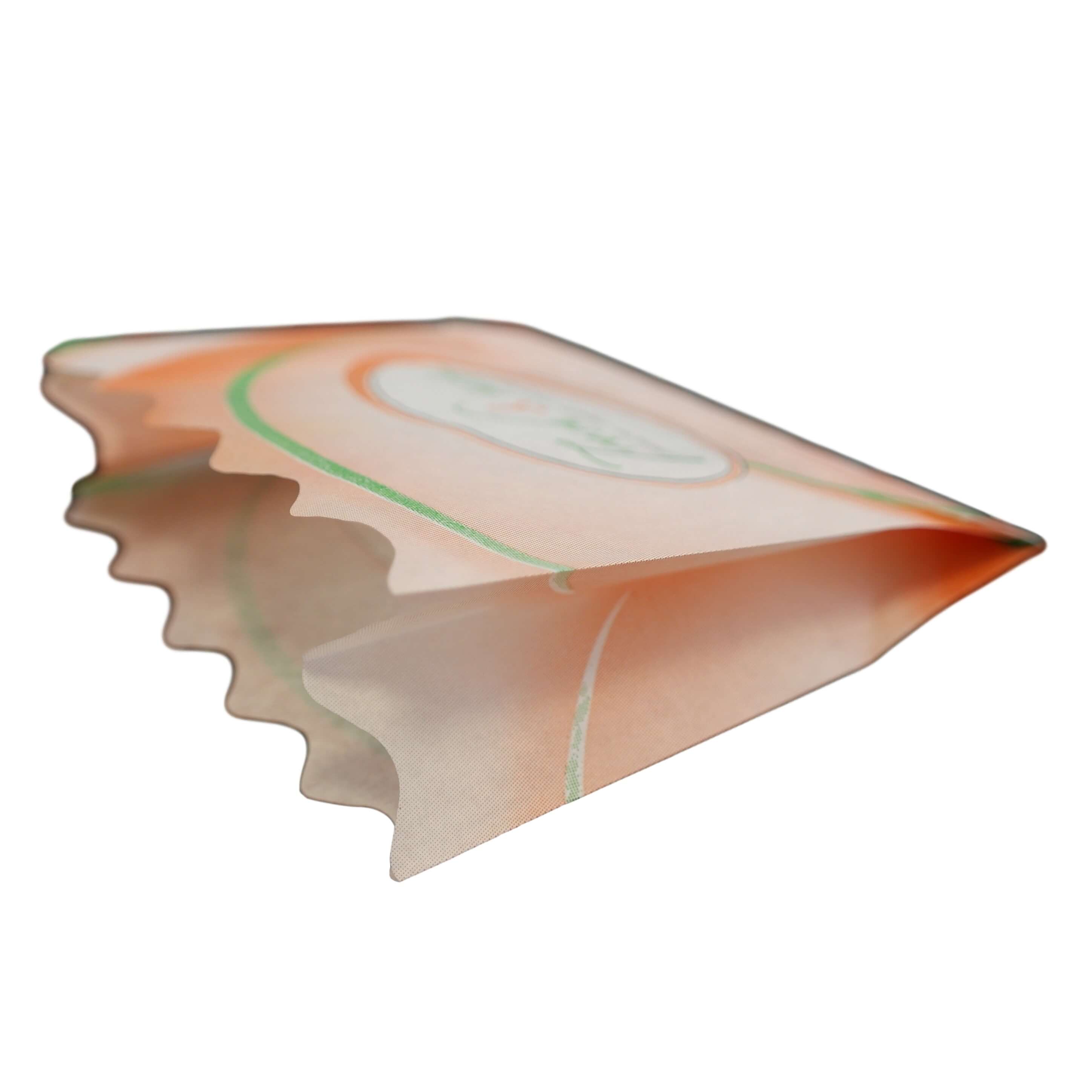 Snackbeutel fettdicht (Fresh & Tasty) (neutraler Druck) 12 + 5 x 9 cm