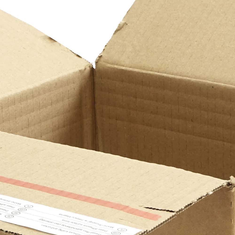 Blitzbodenkarton braun 230 x 160 x 85-125 mm (DIN A5)