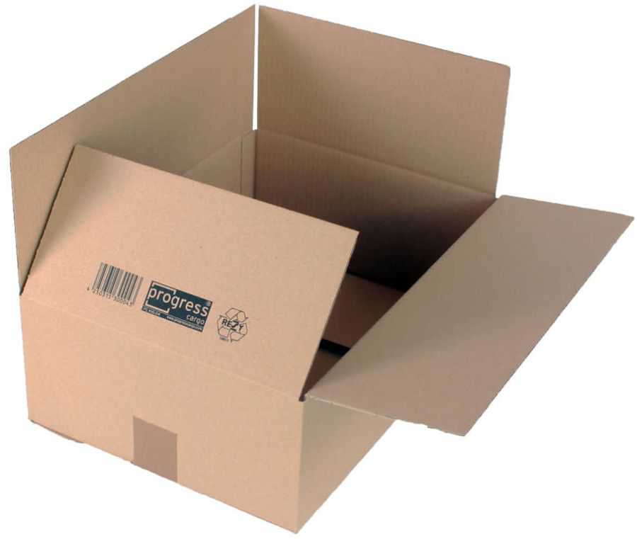 Karton, 1-wellig, braun 427 x 304 x 150 mm