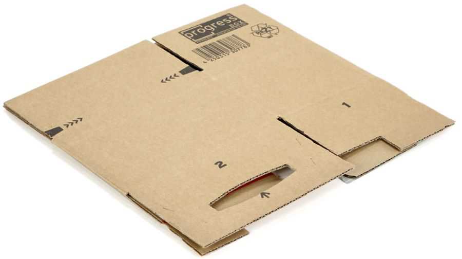 Versandkarton "Premium" mit Steckboden 390 x 290 x 250-160 mm