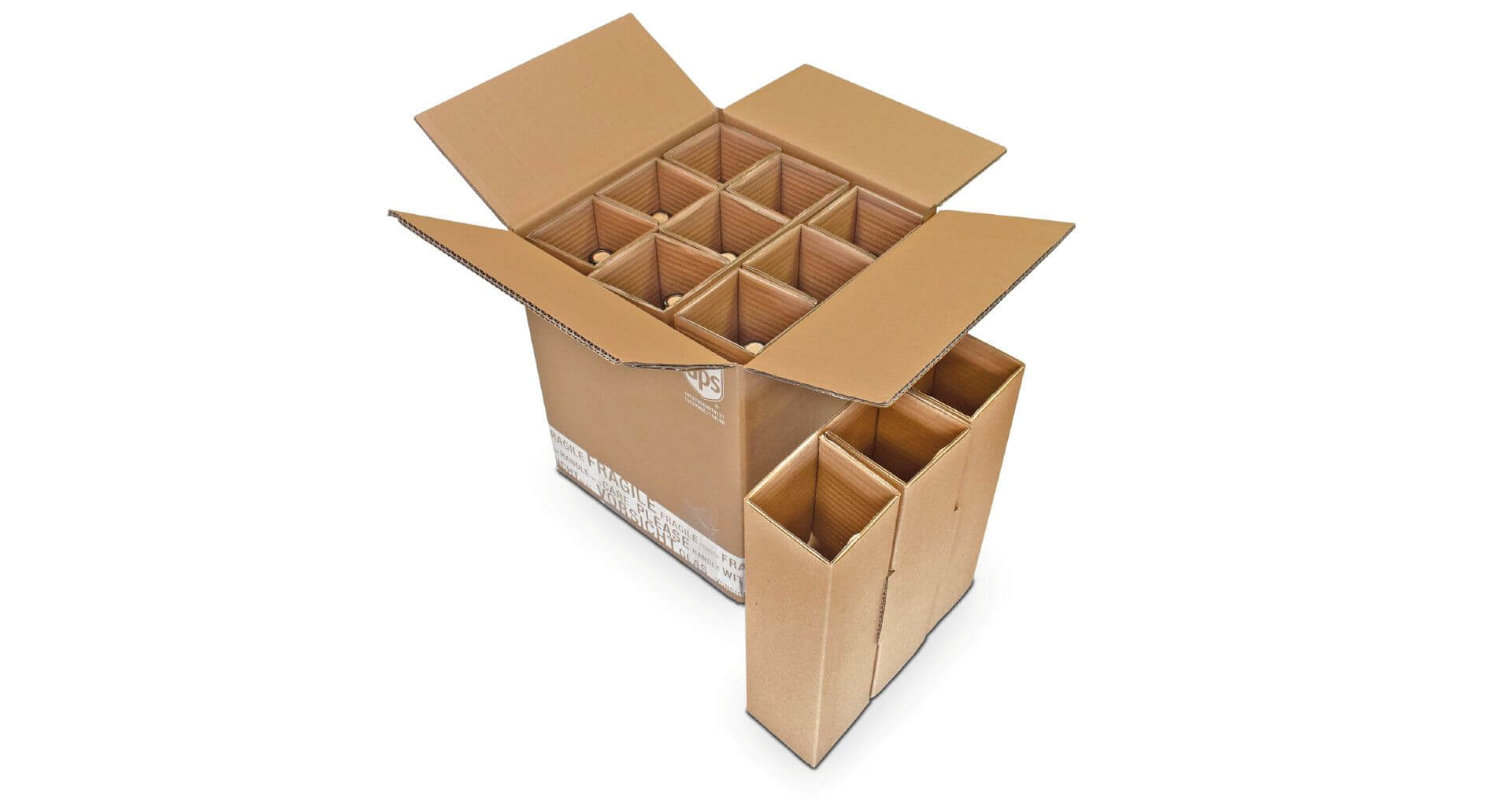 Weinversandverpackung 9er Set