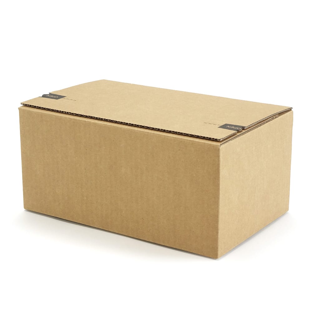 Versandkarton wiederverschließbar braun 250 x 155 x 110 mm