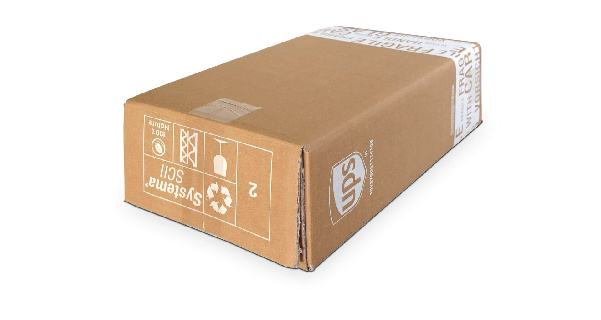 Weinversandverpackung 2er Set