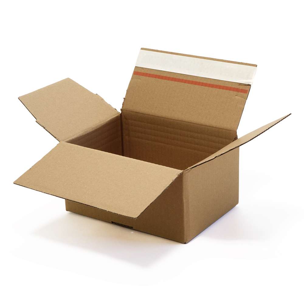 Blitzbodenkarton SK, HR, braun 220 x 160 x 70-110 mm (DIN A5)