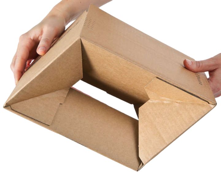 Blitzbodenkarton 2-wellig SK braun 285 x 192 x 185 mm