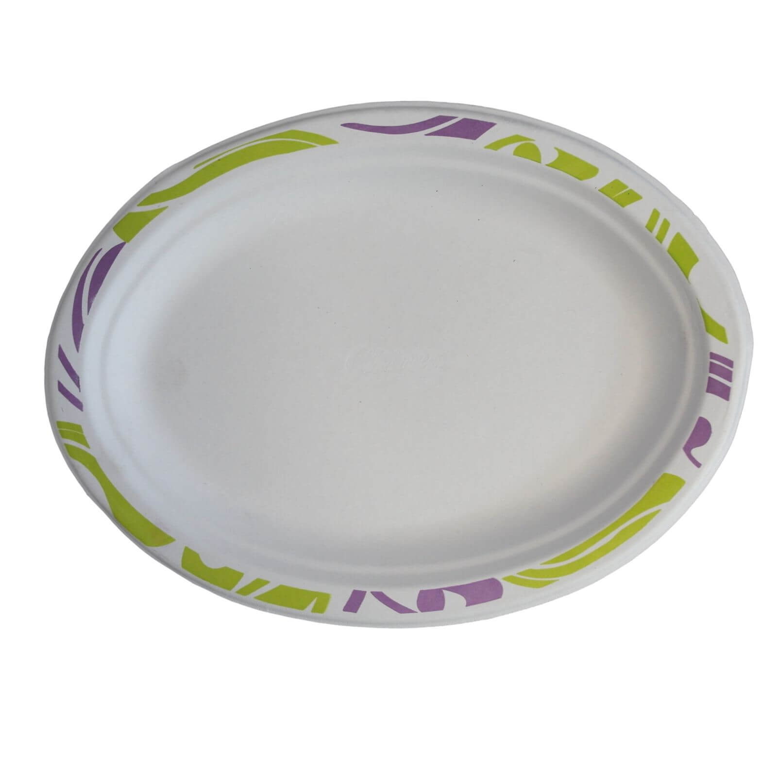 Ovaler Chinet Teller mit Decor (Flavour) 26 x 19 x 1,5 cm