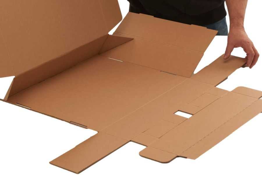 Fixierverpackung "Premium" 495 x 410 x 110 mm (Notebook) - nur Umkarton