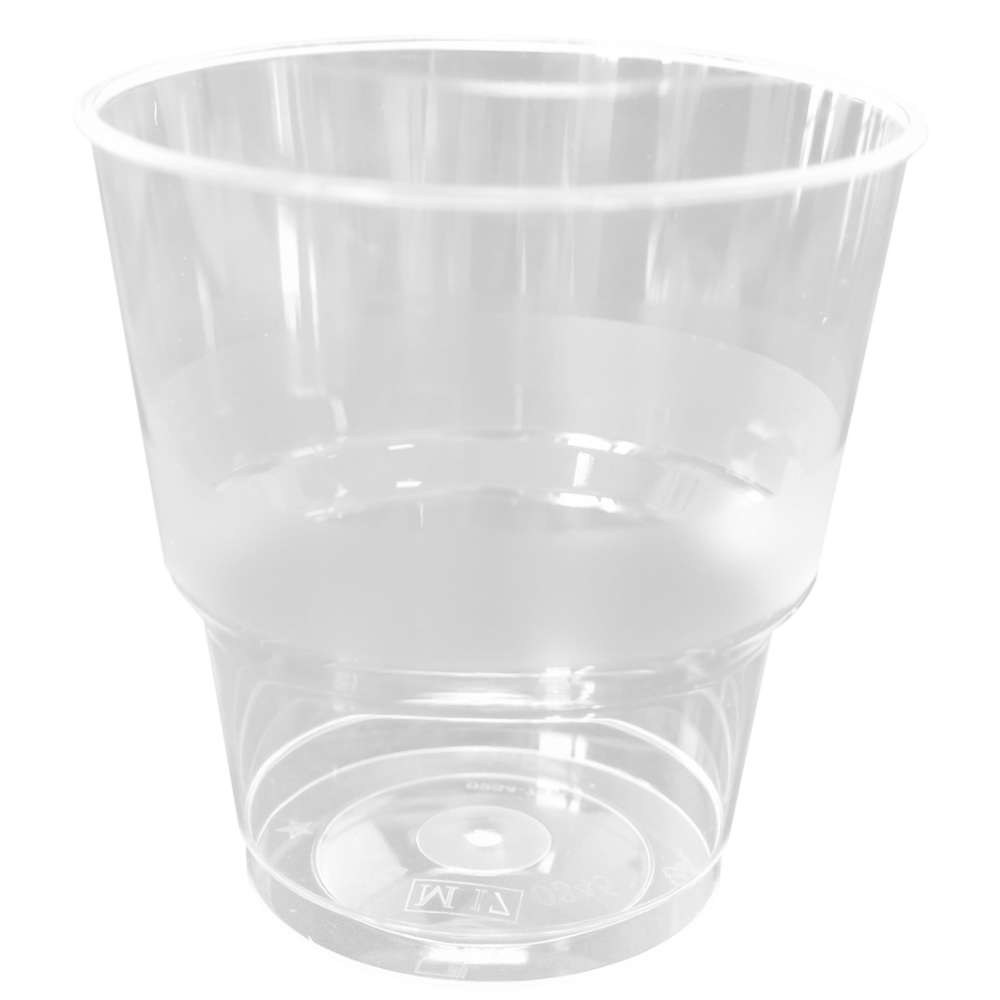 Einweg Zahnputzbecher Spritzguss 200/250 ml (folienverpackt)