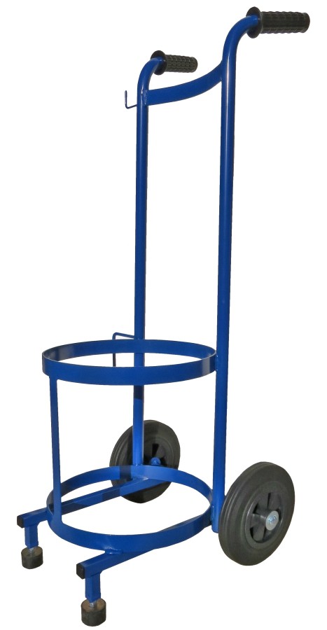 Transportwagen für Gasflasche blau