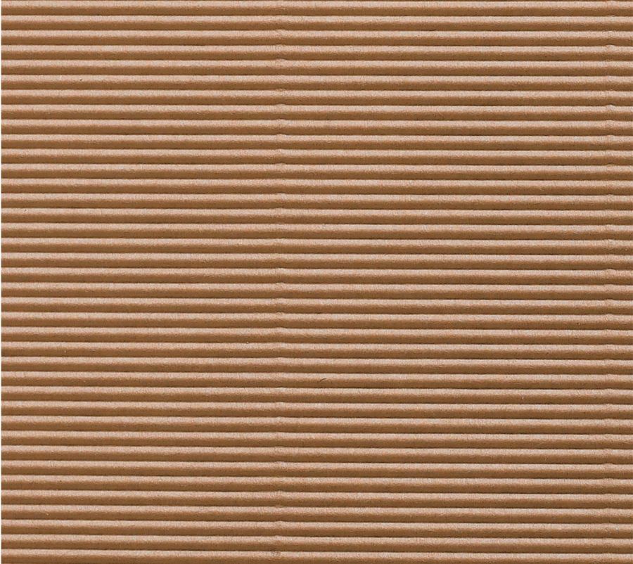 Geschenkbox offene Welle mit Tragegriff und Fenster 3er Wein/Sekt braun